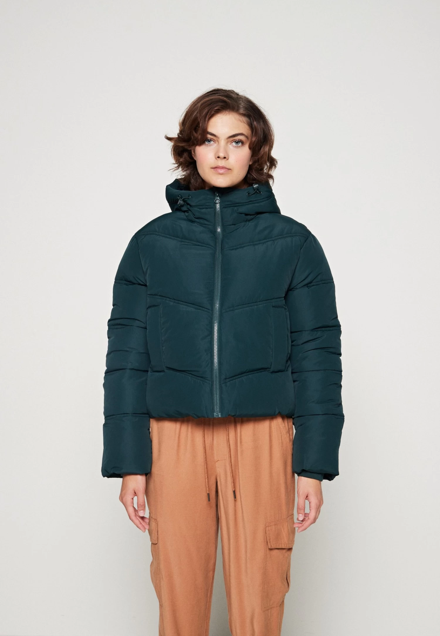 Even&Odd Veste D'Hiver - Dark Green 1 Even&Odd Veste D'Hiver - Dark Green
