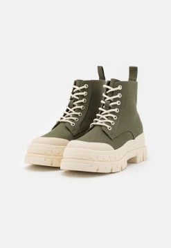Even&Odd Boots À Talons - Khaki -Pas Cher Mode Féminine Magasin 06f544725c954117ba371a21b914b47f