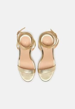 Even&Odd Sandales À Talons Hauts - Gold -Pas Cher Mode Féminine Magasin 08af44a320fe42c8aa31e08a039b0911