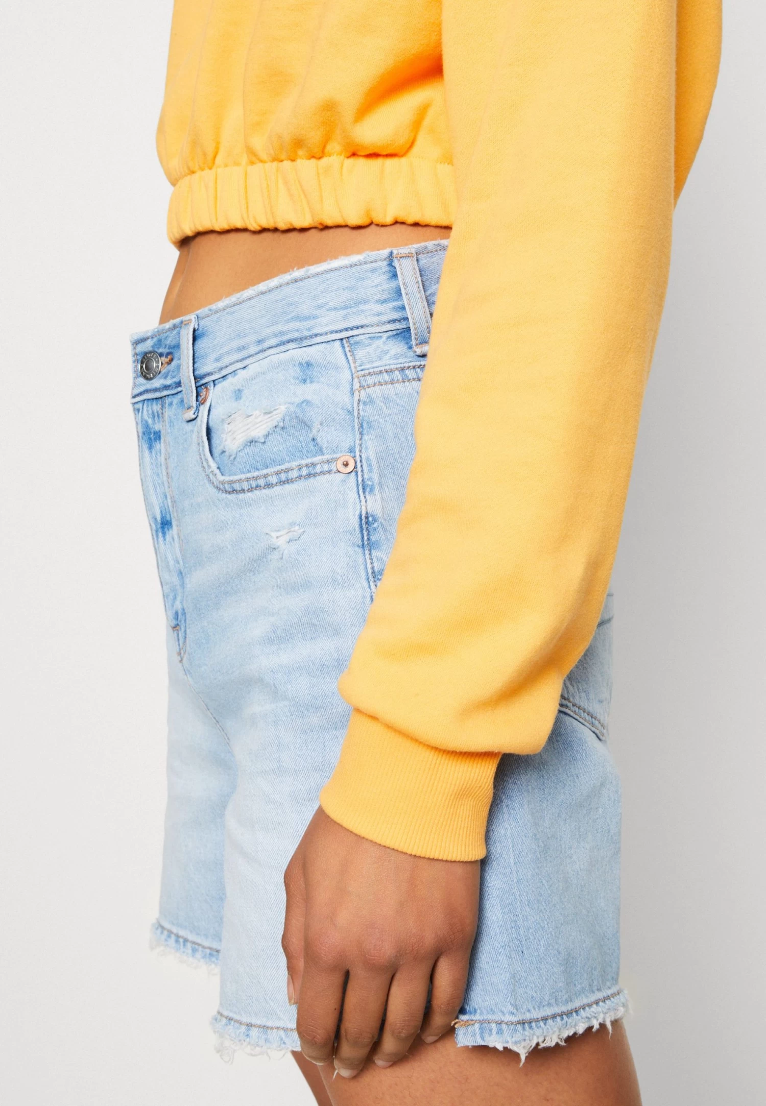 Even&Odd Sweatshirt - Orange 6 Even&Odd Sweatshirt - Orange – Image 6