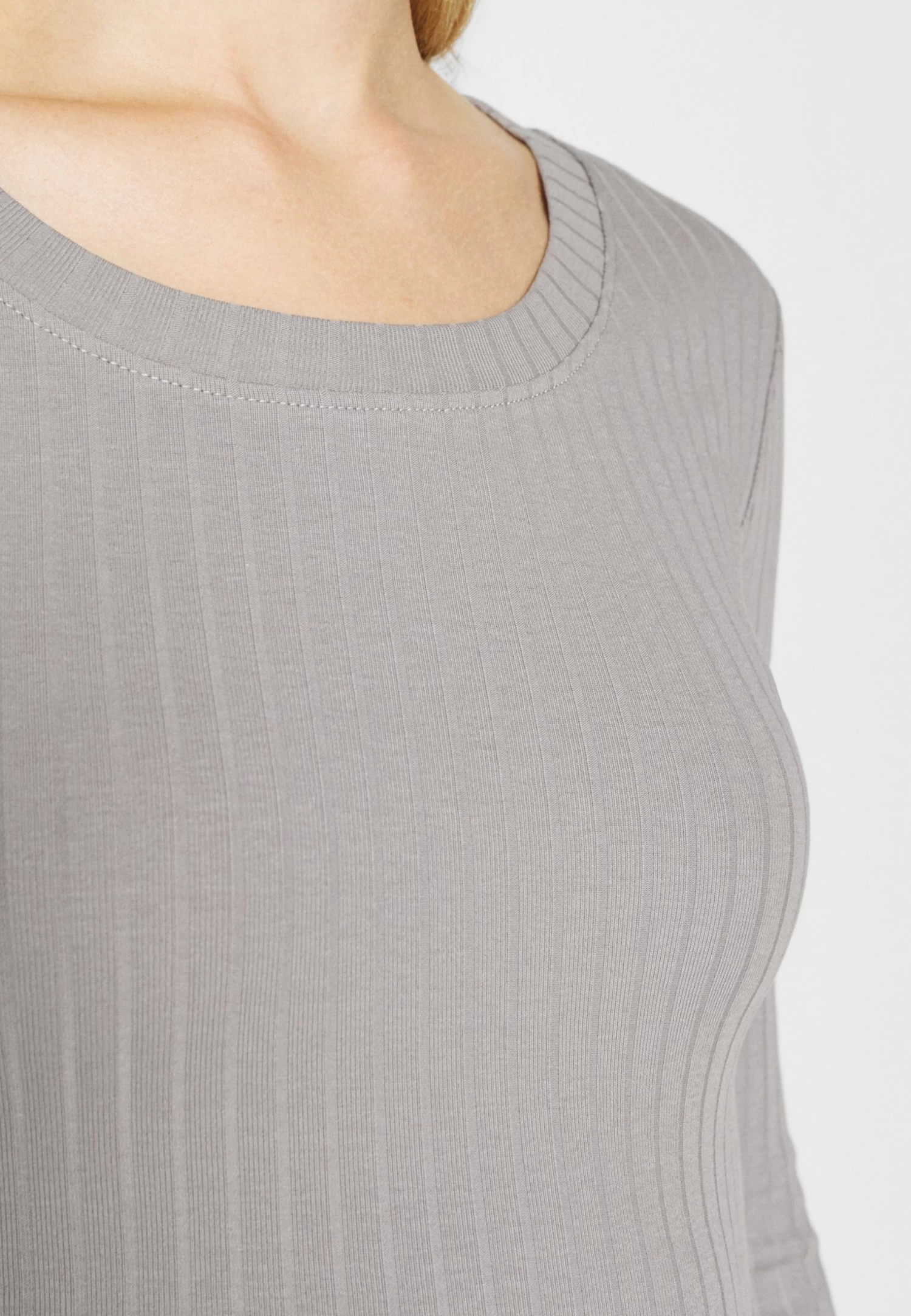 Even&Odd T-Shirt À Manches Longues - Grey 7 Even&Odd T-Shirt À Manches Longues - Grey – Image 7