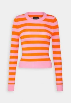 Even&Odd Pullover - Orange, Pink -Pas Cher Mode Féminine Magasin 0b21cdaad0a1498ea80df859ef60ba33