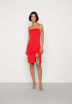 Even&Odd Strappy Mini Bodycon Dress - Robe En Jersey - Red
