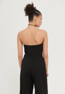 Even&Odd Bandeau Wide Leg Jumpsuit - Combinaison - Black -Pas Cher Mode Féminine Magasin 1420d71eff494fd89b2d8b4273b00d71