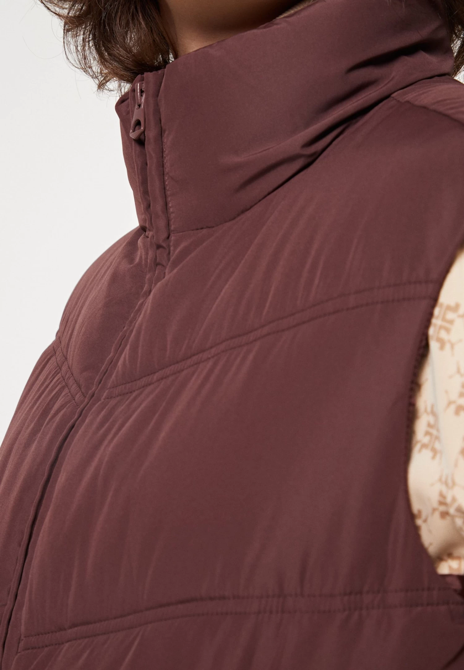 Even&Odd Veste Sans Manches - Dark Brown 6 Even&Odd Veste Sans Manches - Dark Brown – Image 6