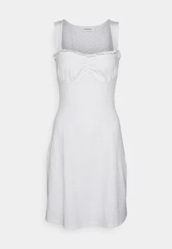 Even&Odd Sleeveless Sweetheart Neckline Princess Seams Flared Skirt Mini Dress (Eo-Ss23-C131-Sp) / 001 - White - Robe De Jour - 001 - White 14 Even&Odd Sleeveless Sweetheart Neckline Princess Seams Flared Skirt Mini Dress (Eo-Ss23-C131-Sp) / 001 - White - Robe De Jour - 001 - White -Pas Cher Mode Féminine Magasin 189795427f654a1d97a2c490db539d88