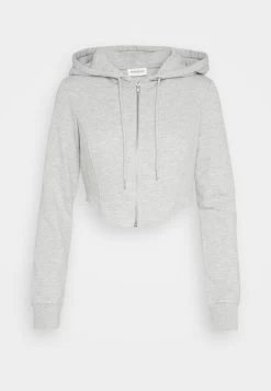 Even&Odd Sweat Zippé - Mottled Light Grey -Pas Cher Mode Féminine Magasin 19db692a286d49f1a781a765209e42fc