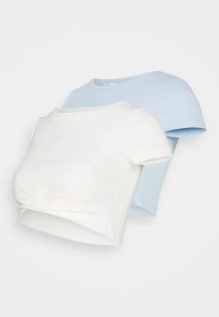 2 Pack - T-Shirt Imprimé - Light Blue 12 2 Pack - T-Shirt Imprimé - Light Blue -Pas Cher Mode Féminine Magasin 19e0eff4980748ad9cd3be611fd63c5c
