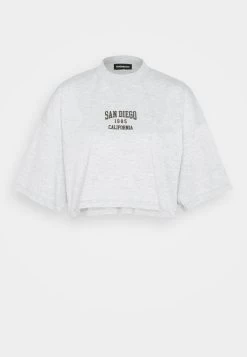 Even&Odd T-Shirt Imprimé - Mottled Light Grey -Pas Cher Mode Féminine Magasin 1d931c94221d41e99562e24c34507b62