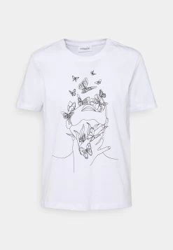 Even&Odd T-Shirt Imprimé - White
