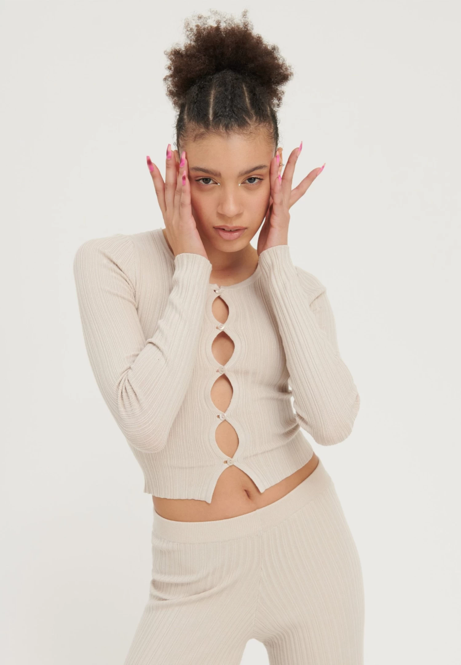 Even&Odd Gilet - Off-White 1 Even&Odd Gilet - Off-White