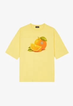 Even&Odd T-Shirt Imprimé - Yellow -Pas Cher Mode Féminine Magasin 23e3eafd1f4a424a870486b33d0cb7c3