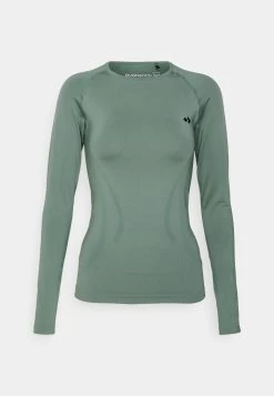 T-Shirt À Manches Longues - Dark Green -Pas Cher Mode Féminine Magasin 2650e1c244e6434c8dfb871e20a44866