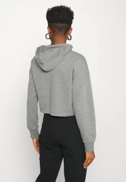 Even&Odd Basic - Cropped Oversized Hoodie - Sweat À Capuche - Mottled Grey -Pas Cher Mode Féminine Magasin 2754f81c23a849c7a74883801657cc92