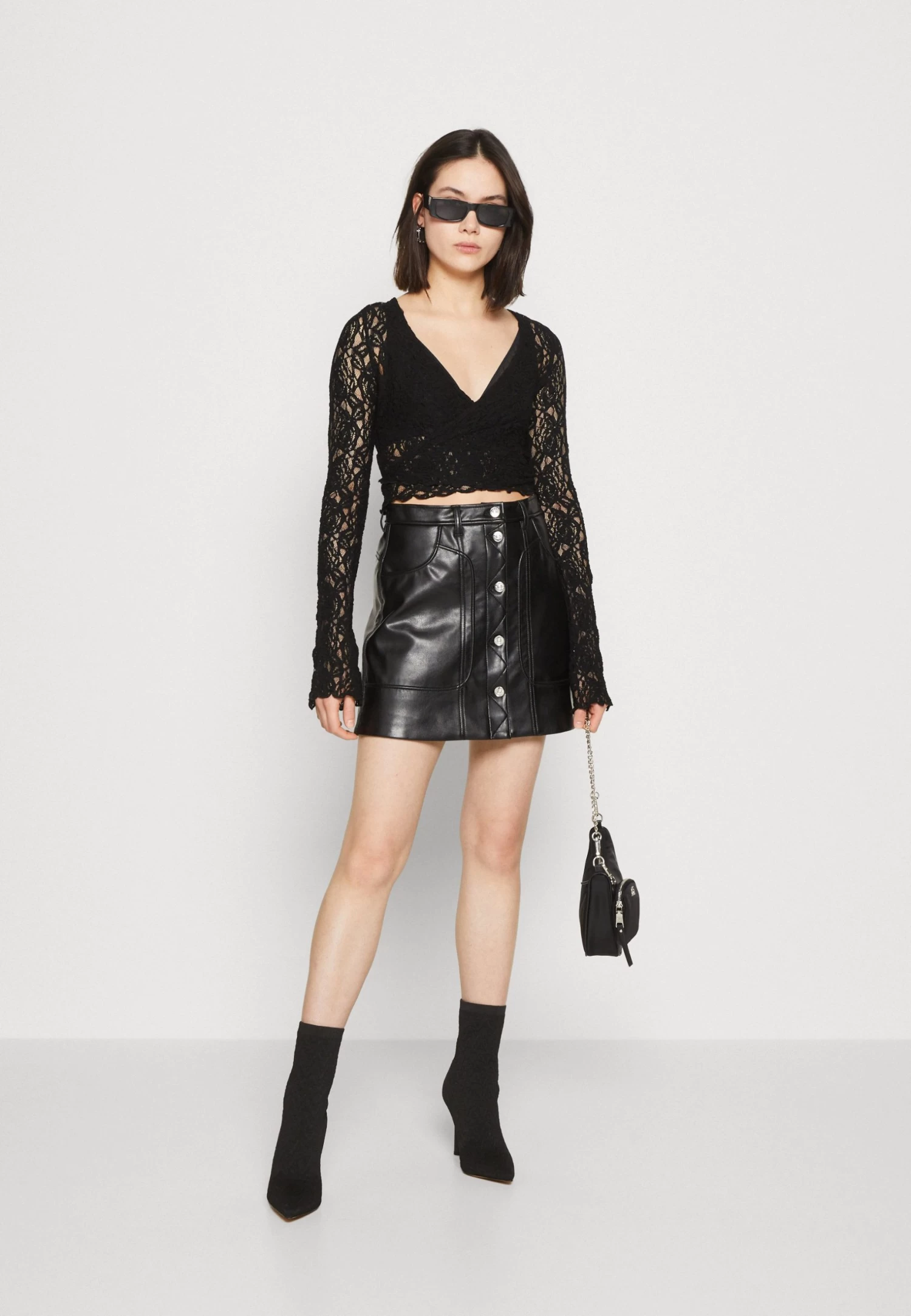 Even&Odd T-Shirt À Manches Longues - Black 2 Even&Odd T-Shirt À Manches Longues - Black – Image 2