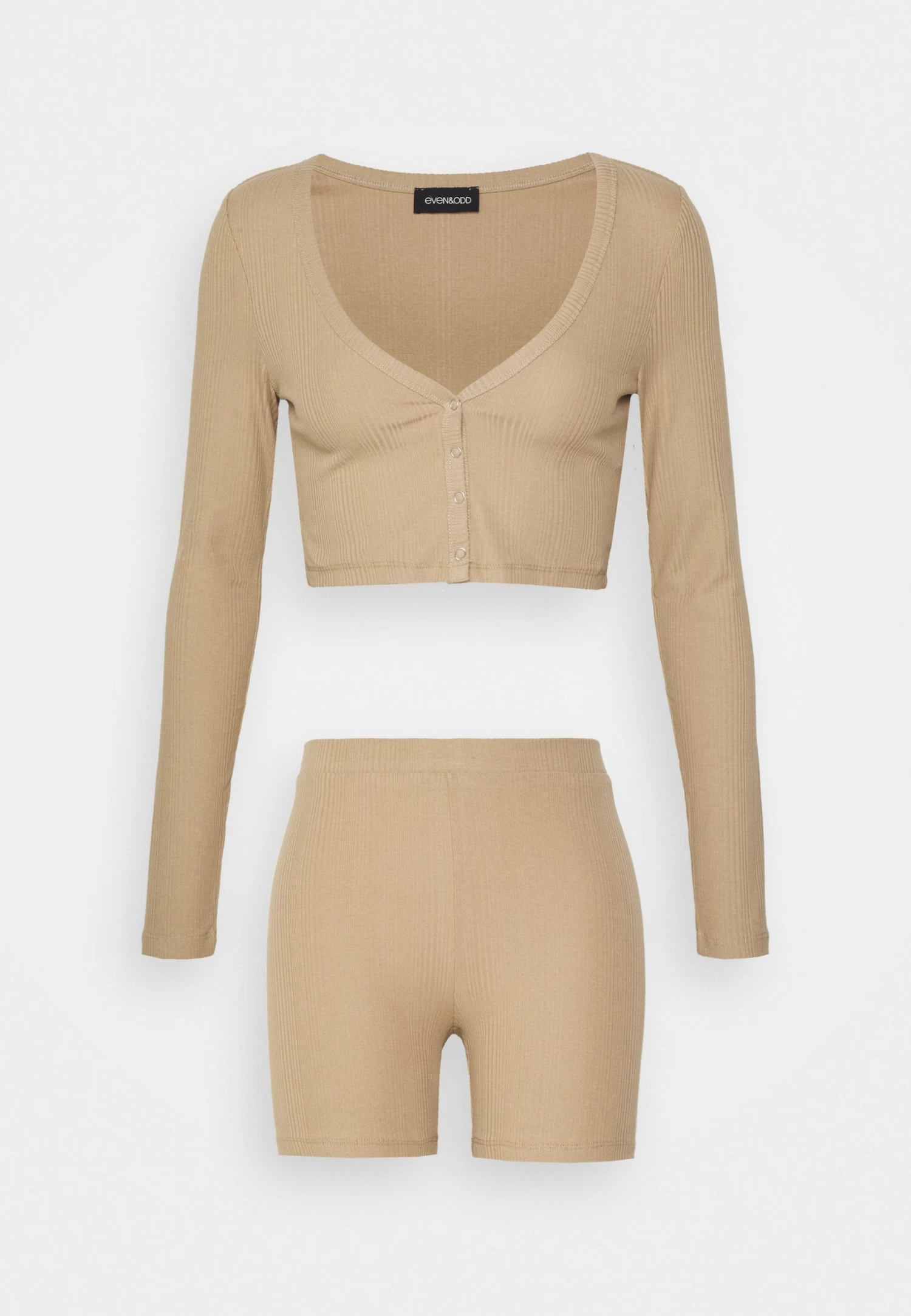 Even&Odd Set - Gilet - Beige 1 Even&Odd Set - Gilet - Beige