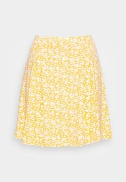 Even&Odd Jupe Trapèze - Yellow -Pas Cher Mode Féminine Magasin 29432936a5704bc290524a94afa62850