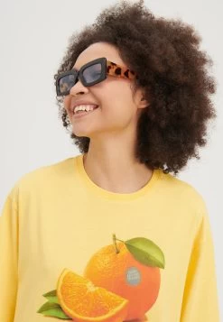 Even&Odd T-Shirt Imprimé - Yellow -Pas Cher Mode Féminine Magasin 2e26de52002943849448e5484ef7f263