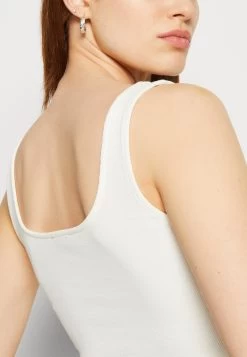 Even&Odd Débardeur - Off White/Dark Brown -Pas Cher Mode Féminine Magasin 3020c5a3179a4621a947723e8a1d7e63