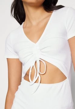 Even&Odd Robe Fourreau - White -Pas Cher Mode Féminine Magasin 302a92c5738e45608a76c53ae2f7fd2e