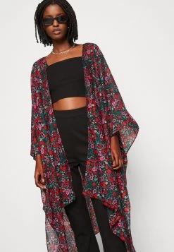 Even&Odd Floral - Veste Légère - Red -Pas Cher Mode Féminine Magasin 352430b06d554cd7b2369f1eeefda106