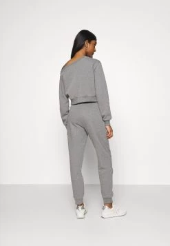 Even&Odd Off Shoulder&Jogger Set - Sweatshirt - Mottled Grey -Pas Cher Mode Féminine Magasin 36c41b8f7f2d4d87a7288a52efe8a6bf