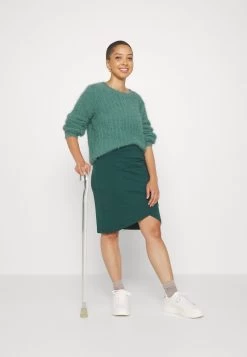 Even&Odd Jupe Crayon - Green 15 Even&Odd Jupe Crayon - Green -Pas Cher Mode Féminine Magasin 39812d076da84f0cac68ac95ff54c07d