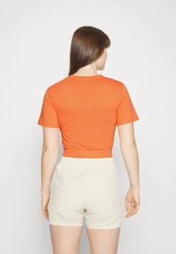 T-Shirt Basique - Orange -Pas Cher Mode Féminine Magasin 3b7ebe979c124c2dbba1092782b3539d