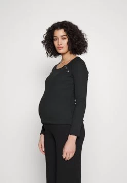 T-Shirt À Manches Longues - Black