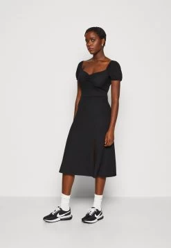 Even&Odd Robe De Jour - Black -Pas Cher Mode Féminine Magasin 4059351bc5dd41c4b2a2960f1dda8718