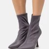 Even&Odd Bottines À Talons Hauts - Grey