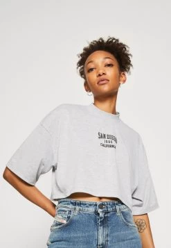 Even&Odd T-Shirt Imprimé - Mottled Light Grey -Pas Cher Mode Féminine Magasin 41b075876e31406e8dd6100ac2e4e3f4