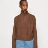 Even&Odd Pullover - Brown