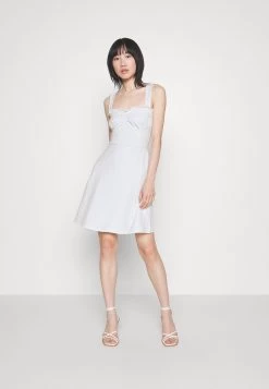 Even&Odd Sleeveless Sweetheart Neckline Princess Seams Flared Skirt Mini Dress (Eo-Ss23-C131-Sp) / 001 - White - Robe De Jour - 001 - White 12 Even&Odd Sleeveless Sweetheart Neckline Princess Seams Flared Skirt Mini Dress (Eo-Ss23-C131-Sp) / 001 - White - Robe De Jour - 001 - White -Pas Cher Mode Féminine Magasin 4495dee1ecb2461ca0edadb853ff59f7