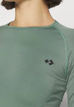 T-Shirt À Manches Longues - Dark Green -Pas Cher Mode Féminine Magasin 44b19bdcbf3a4837a2b281c71d119206