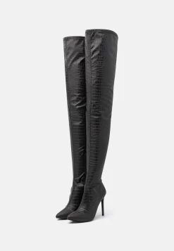 Even&Odd Bottes À Talons Hauts - Black -Pas Cher Mode Féminine Magasin 47679ad890fe4c5783d28155d7062fb6