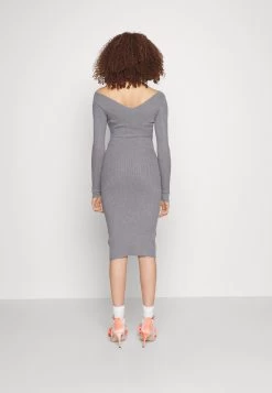 Even&Odd V Ausschnitt Ripp Mini Strickkleid - Robe Fourreau - Mottled Grey 8 Even&Odd V Ausschnitt Ripp Mini Strickkleid - Robe Fourreau - Mottled Grey -Pas Cher Mode Féminine Magasin 497bc6d4aca847d4a1c714f62ec2588e