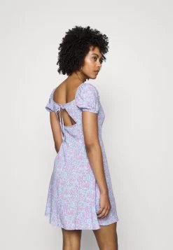 Even&Odd Robe De Jour - Blue/Purple -Pas Cher Mode Féminine Magasin 4ad540ecbb69458e8b106c45eb5a96cb