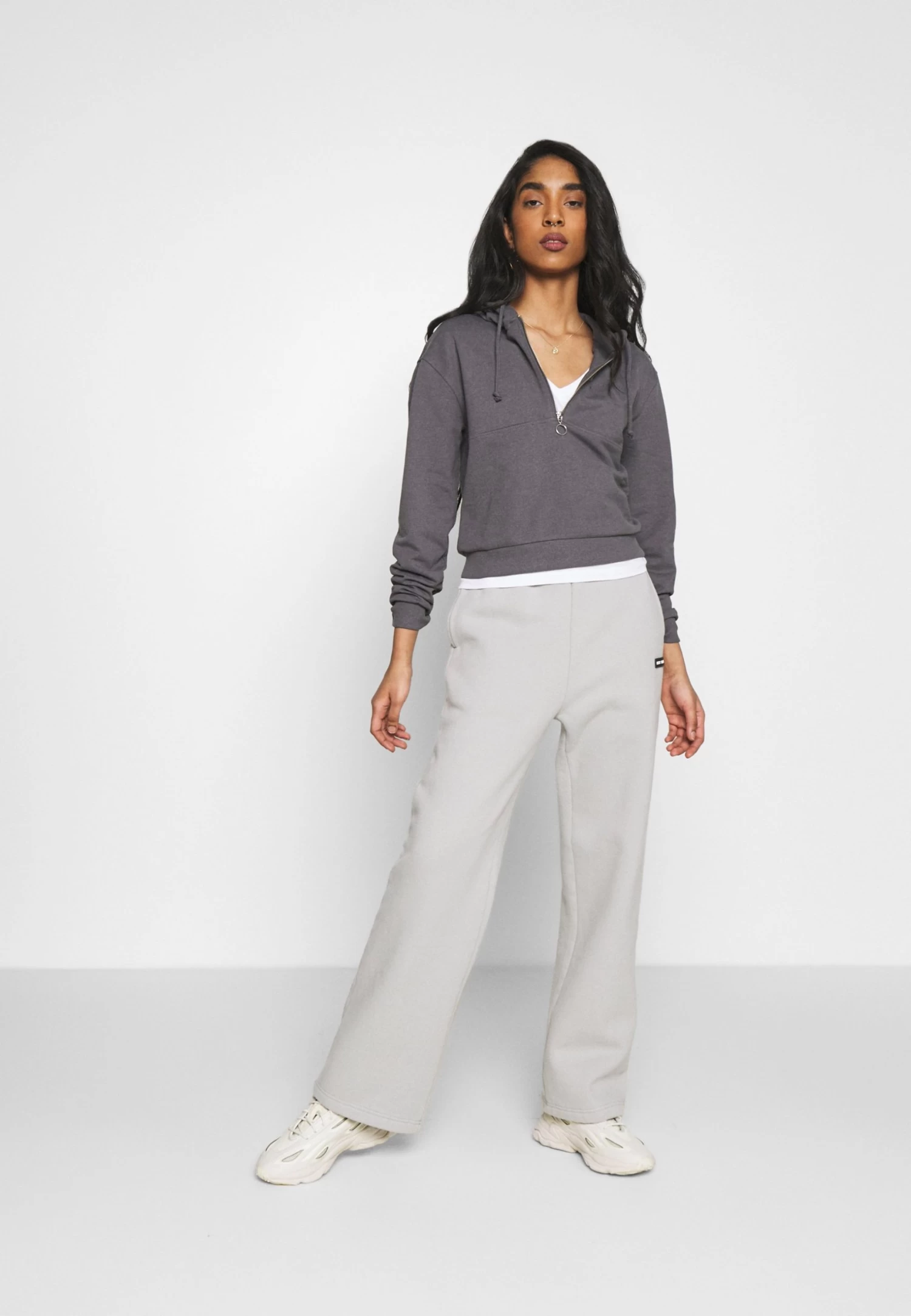 Even&Odd Sweat À Capuche - Mottled Grey 2 Even&Odd Sweat À Capuche - Mottled Grey – Image 2