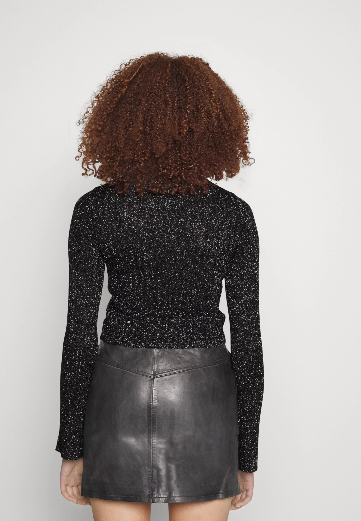 Even&Odd Lurex - Pullover - Black 3 Even&Odd Lurex - Pullover - Black – Image 3