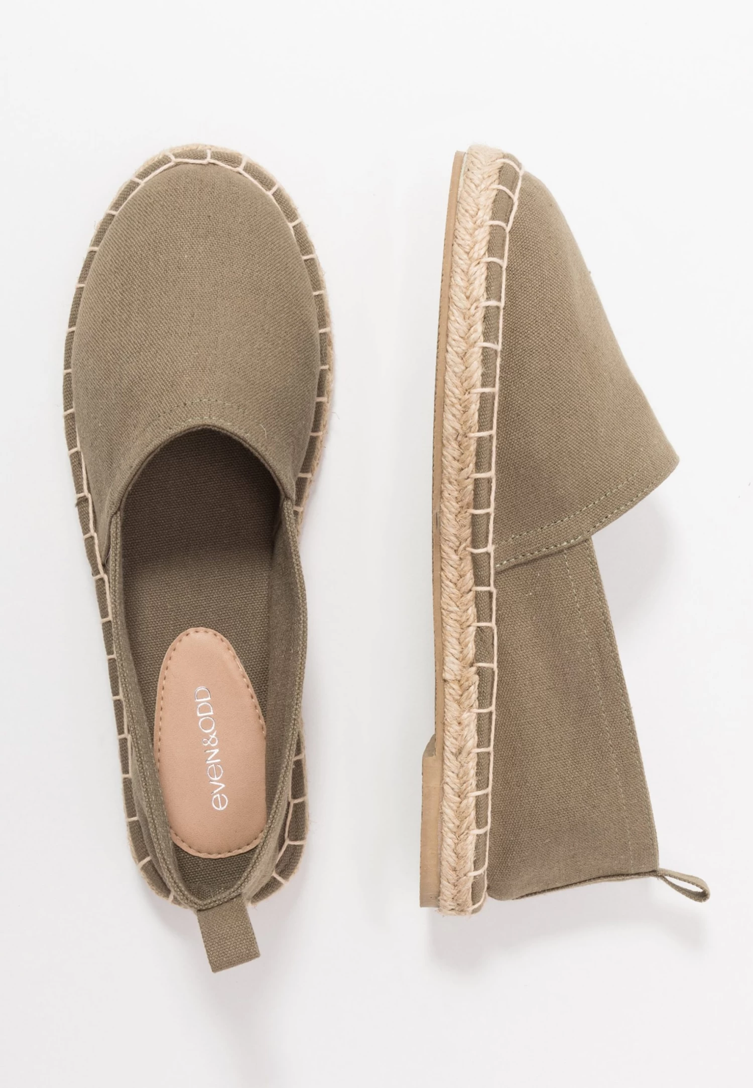 Even&Odd 2 Pack - Espadrilles - Cognac/Khaki 4 Even&Odd 2 Pack - Espadrilles - Cognac/Khaki – Image 4
