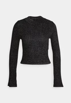 Even&Odd Lurex - Pullover - Black 10 Even&Odd Lurex - Pullover - Black -Pas Cher Mode Féminine Magasin 56516e956a2546f2a11580aba11bb0f8