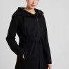 Even&Odd Manteau Court - Black