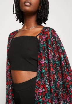 Even&Odd Floral - Veste Légère - Red -Pas Cher Mode Féminine Magasin 59d2fda17eaa4be692108583b0911039