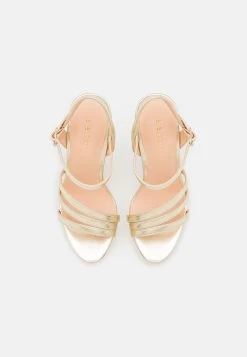 Even&Odd Sandales À Talons Hauts - Gold -Pas Cher Mode Féminine Magasin 5a807263fe0242f3b3891ba995f2d77a