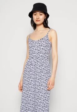 Even&Odd Robe Longue - Lilac/Black -Pas Cher Mode Féminine Magasin 5fb1ce9ff33742a5b9fdfa08497e76fb