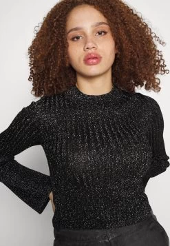 Even&Odd Lurex - Pullover - Black 9 Even&Odd Lurex - Pullover - Black -Pas Cher Mode Féminine Magasin 63f4ba6b61fe4e5b9b01b7f57a72124c