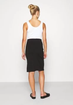 Even&Odd Basic - Midi Skirt With Slit - Jupe Crayon - Black 7 Even&Odd Basic - Midi Skirt With Slit - Jupe Crayon - Black -Pas Cher Mode Féminine Magasin 64675dc213ca4c638a2d33ec720c7cb5
