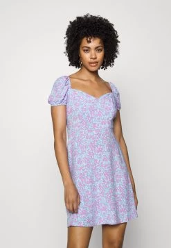 Even&Odd Robe De Jour - Blue/Purple -Pas Cher Mode Féminine Magasin 66c50a6dae6a45378176843ead811481