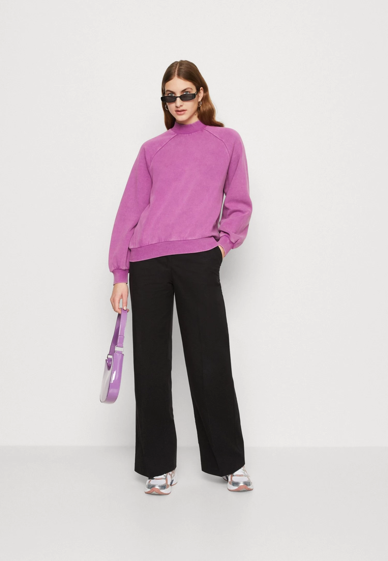 Even&Odd Sweatshirt - Purple 2 Even&Odd Sweatshirt - Purple – Image 2